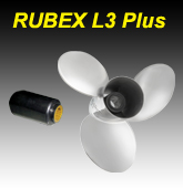 Rubex L3 Plus Solas propeller and prop Boat props and Propellers