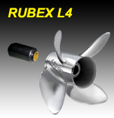Rubex L4 Propeller and Solas prop and propellers Boat props